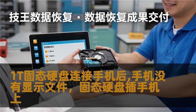 1T固态硬盘连接手机后,手机没有显示文件，固态硬盘插手机上
