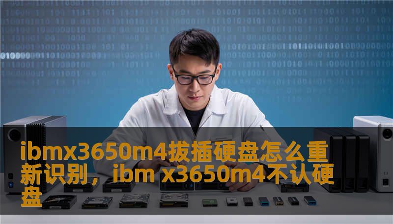 ibmx3650m4拔插硬盘怎么重新识别，ibm x3650m4不认硬盘