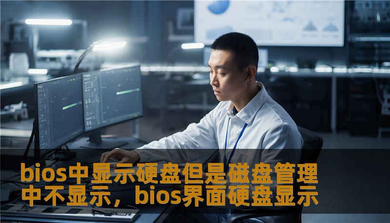 bios中显示硬盘但是磁盘管理中不显示，bios界面硬盘显示