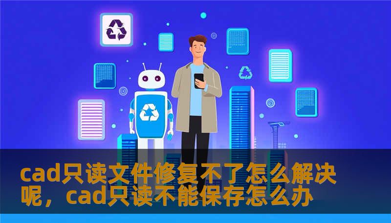 cad只读文件修复不了怎么解决呢，cad只读不能保存怎么办