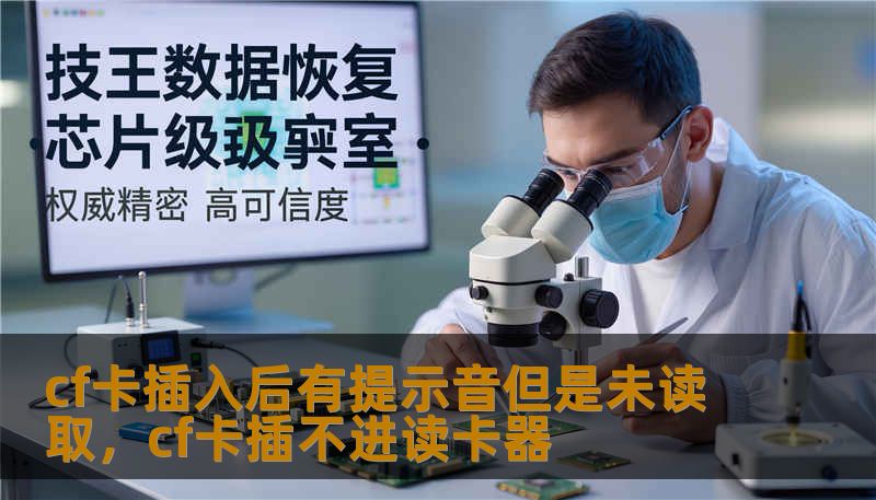 cf卡插入后有提示音但是未读取，cf卡插不进读卡器