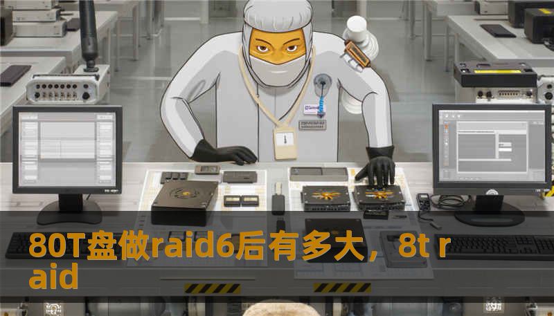 80T盘做raid6后有多大，8t raid
