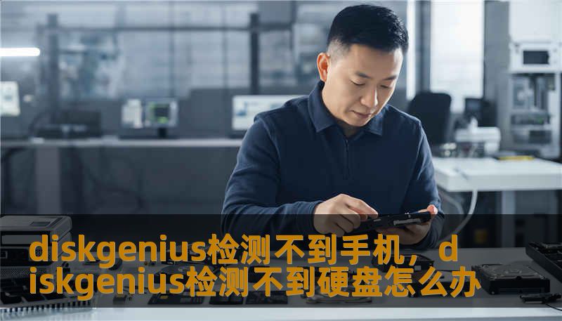 diskgenius检测不到手机，diskgenius检测不到硬盘怎么办