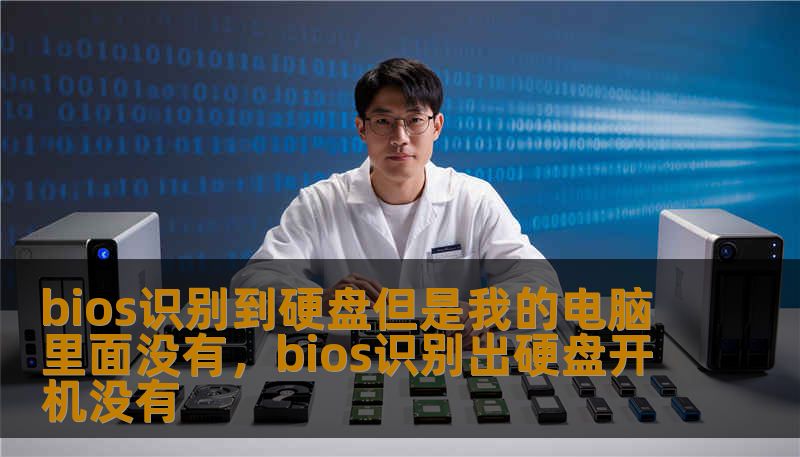 bios识别到硬盘但是我的电脑里面没有，bios识别出硬盘开机没有