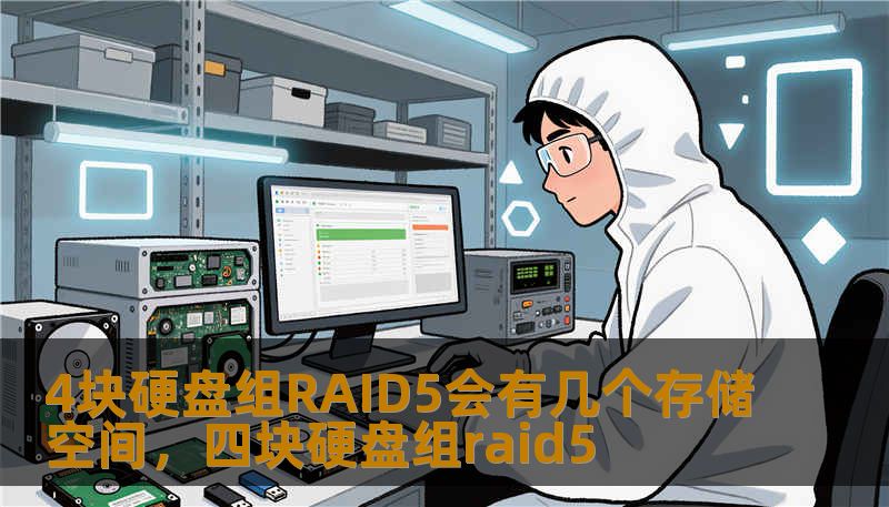 4块硬盘组RAID5会有几个存储空间，四块硬盘组raid5