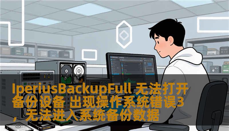 IperiusBackupFull 无法打开备份设备 出现操作系统错误3，无法进入系统备份数据