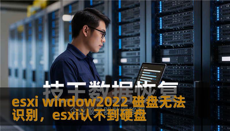 esxi window2022 磁盘无法识别，esxi认不到硬盘