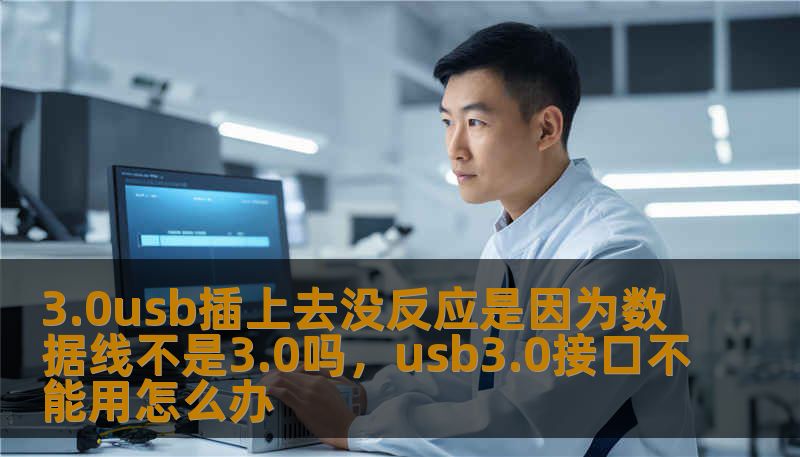 3.0usb插上去没反应是因为数据线不是3.0吗，usb3.0接口不能用怎么办