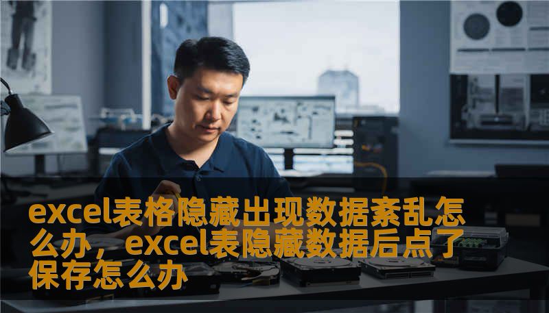 excel表格隐藏出现数据紊乱怎么办，excel表隐藏数据后点了保存怎么办
