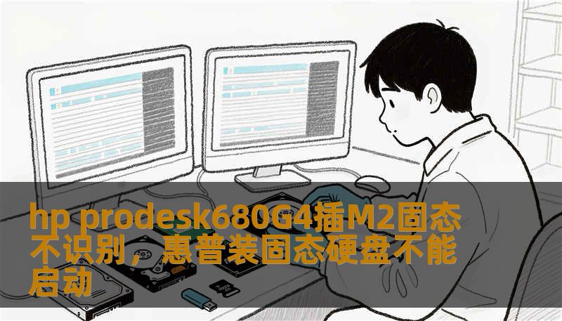 hp prodesk680G4插M2固态不识别，惠普装固态硬盘不能启动