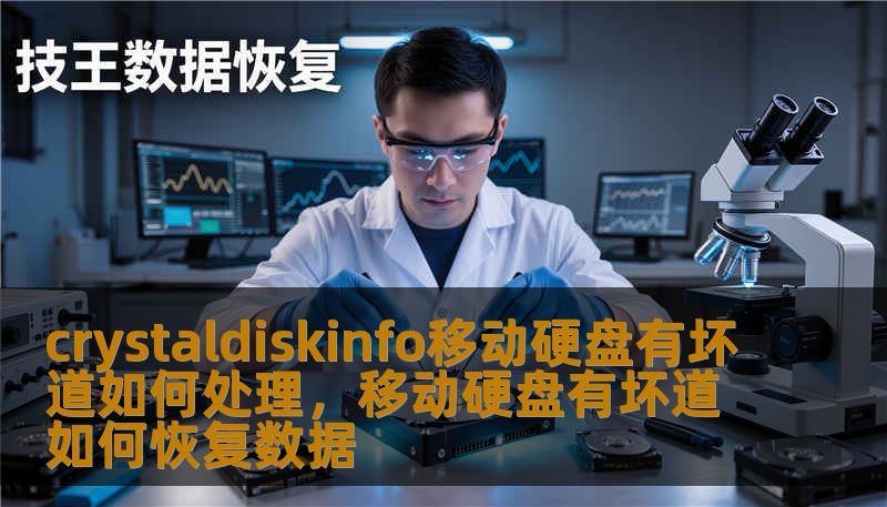 crystaldiskinfo移动硬盘有坏道如何处理，移动硬盘有坏道如何恢复数据