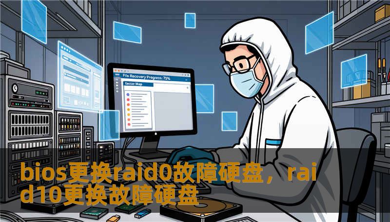 bios更换raid0故障硬盘，raid10更换故障硬盘