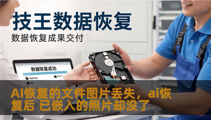 AI恢复的文件图片丢失，ai恢复后 已嵌入的照片却没了