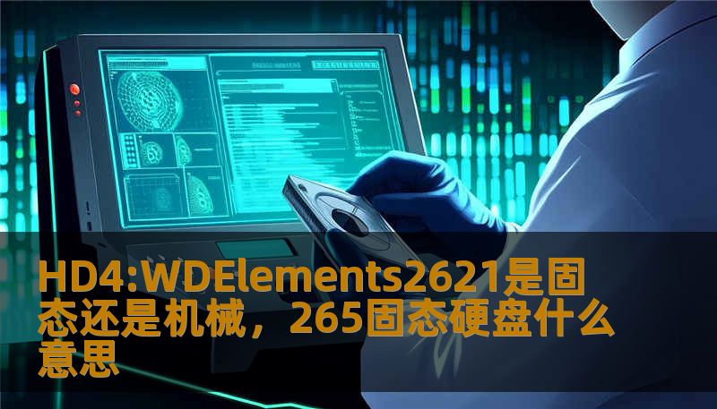 HD4:WDElements2621是固态还是机械，265固态硬盘什么意思