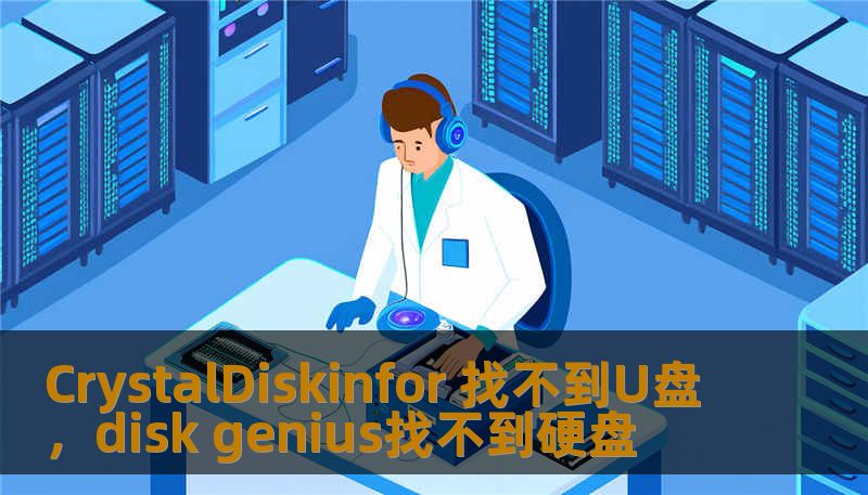 CrystalDiskinfor 找不到U盘，disk genius找不到硬盘