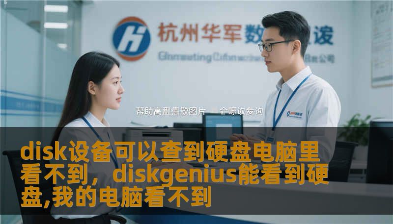 disk设备可以查到硬盘电脑里看不到，diskgenius能看到硬盘,我的电脑看不到