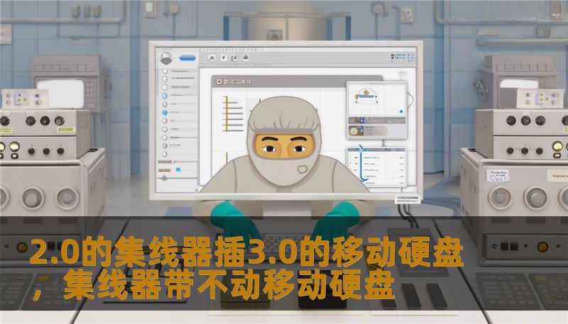 2.0的集线器插3.0的移动硬盘，集线器带不动移动硬盘