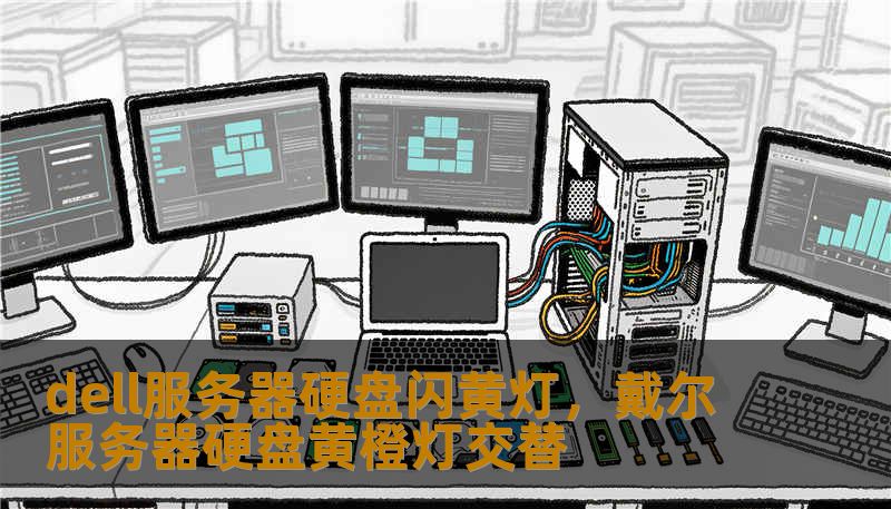 dell服务器硬盘闪黄灯，戴尔服务器硬盘黄橙灯交替
