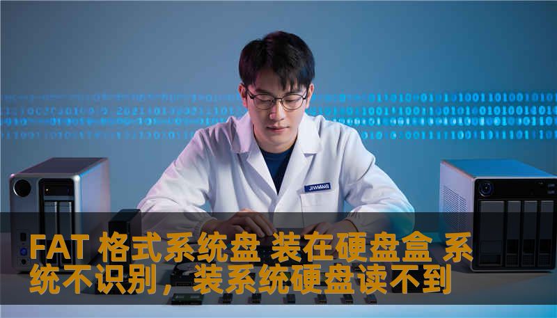 FAT 格式系统盘 装在硬盘盒 系统不识别，装系统硬盘读不到