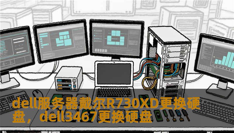dell服务器戴尔R730XD更换硬盘，dell3467更换硬盘