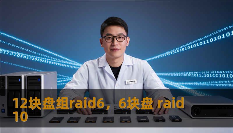 12块盘组raid6，6块盘 raid 10