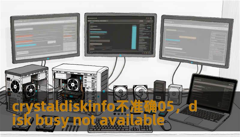 crystaldiskinfo不准确05，disk busy not available