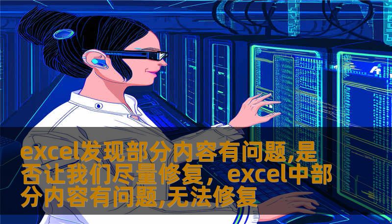 excel发现部分内容有问题,是否让我们尽量修复，excel中部分内容有问题,无法修复