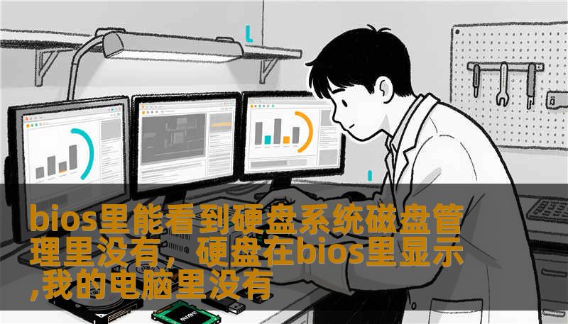bios里能看到硬盘系统磁盘管理里没有，硬盘在bios里显示,我的电脑里没有