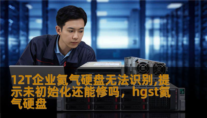 12T企业氦气硬盘无法识别,提示未初始化还能修吗，hgst氦气硬盘