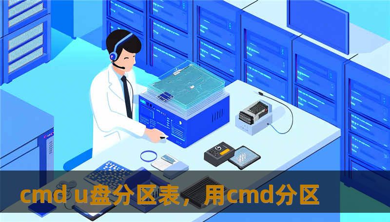 cmd u盘分区表，用cmd分区