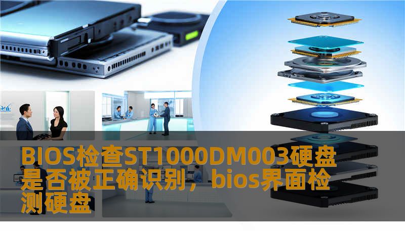 BIOS检查ST1000DM003硬盘是否被正确识别，bios界面检测硬盘