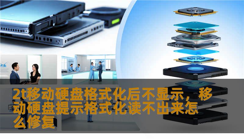 2t移动硬盘格式化后不显示，移动硬盘提示格式化读不出来怎么修复