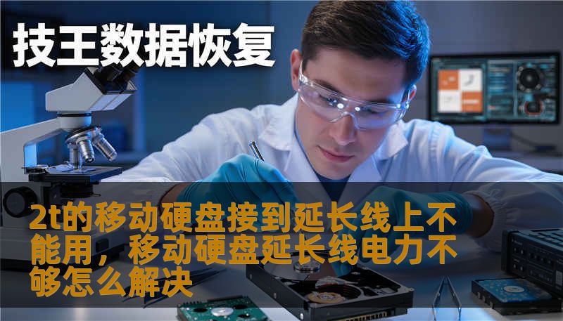 2t的移动硬盘接到延长线上不能用，移动硬盘延长线电力不够怎么解决