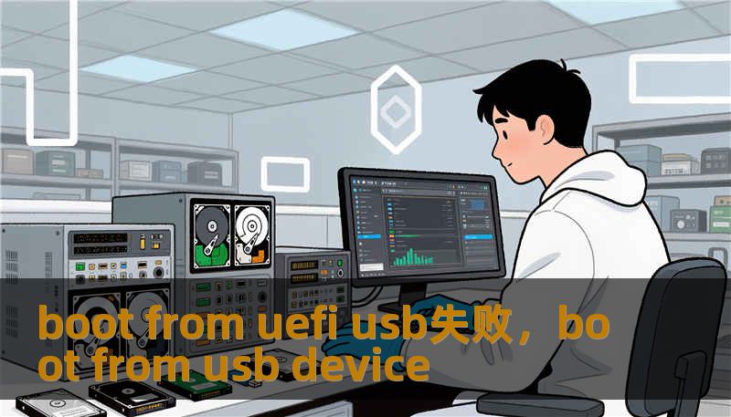 boot from uefi usb失败，boot from usb device