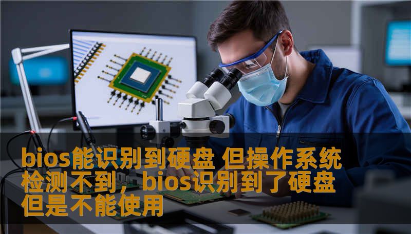 bios能识别到硬盘 但操作系统检测不到，bios识别到了硬盘但是不能使用