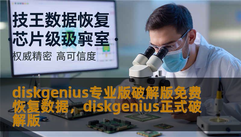 diskgenius专业版破解版免费恢复数据，diskgenius正式破解版