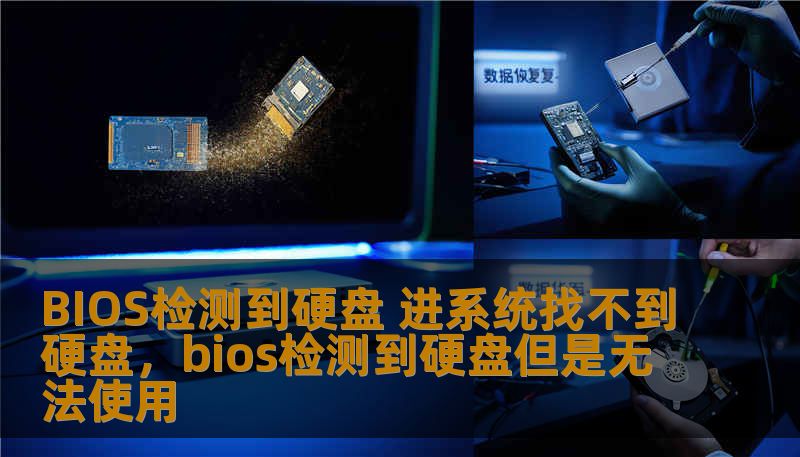 BIOS检测到硬盘 进系统找不到硬盘，bios检测到硬盘但是无法使用