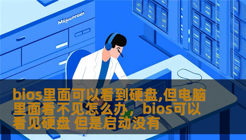 bios里面可以看到硬盘,但电脑里面看不见怎么办，bios可以看见硬盘 但是启动没有