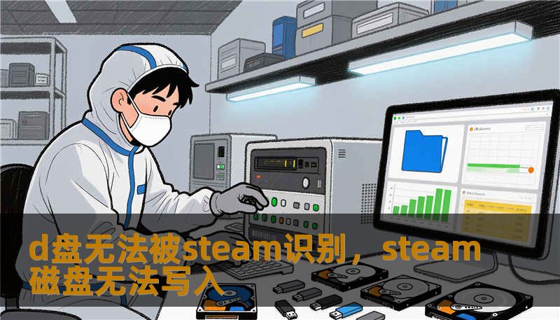 d盘无法被steam识别，steam磁盘无法写入