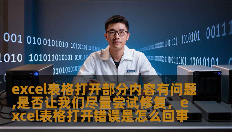 excel表格打开部分内容有问题,是否让我们尽量尝试修复，excel表格打开错误是怎么回事
