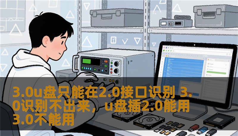 3.0u盘只能在2.0接口识别 3.0识别不出来，u盘插2.0能用 3.0不能用