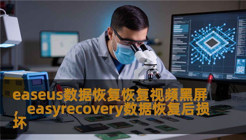 easeus数据恢复恢复视频黑屏，easyrecovery数据恢复后损坏