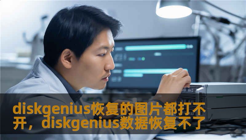 diskgenius恢复的图片都打不开，diskgenius数据恢复不了
