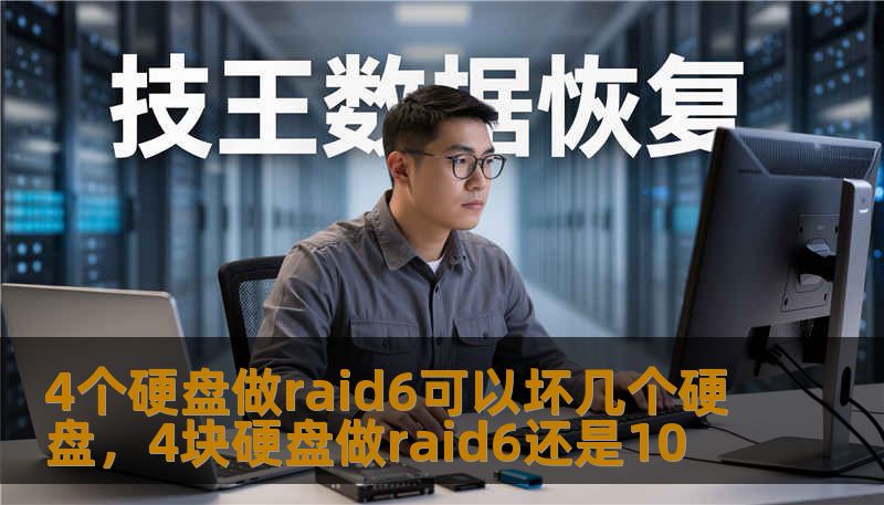 4个硬盘做raid6可以坏几个硬盘，4块硬盘做raid6还是10