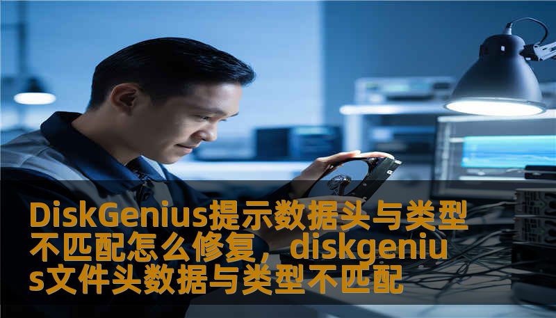 DiskGenius提示数据头与类型不匹配怎么修复，diskgenius文件头数据与类型不匹配