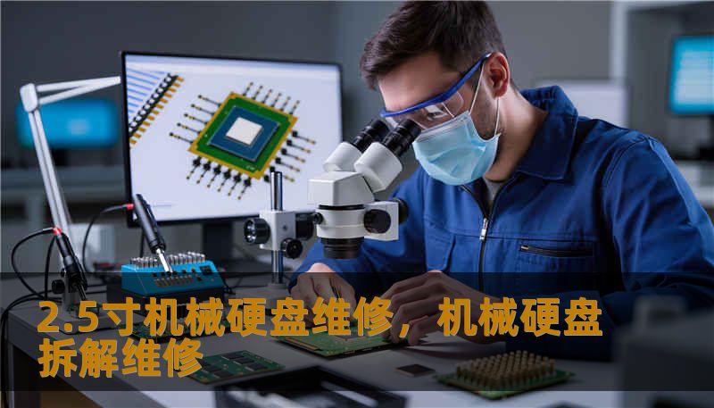 2.5寸机械硬盘维修，机械硬盘拆解维修