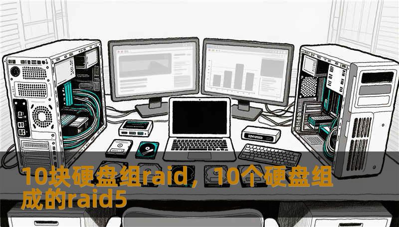 10块硬盘组raid，10个硬盘组成的raid5