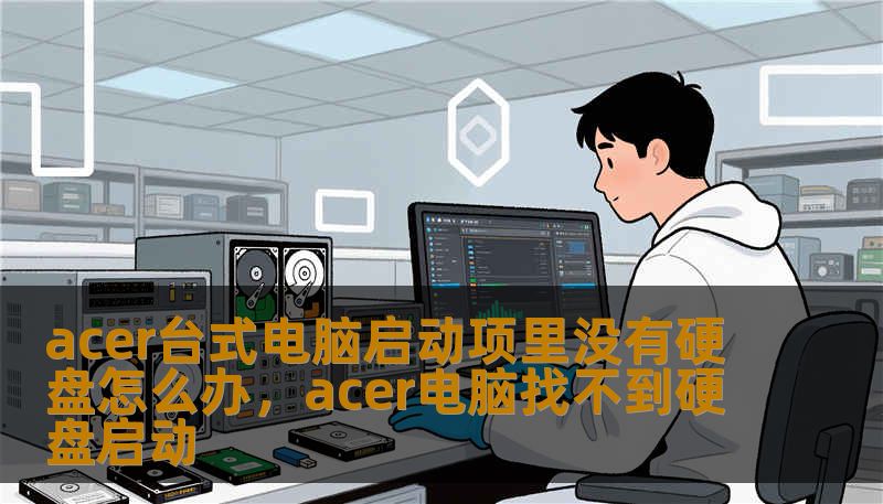 acer台式电脑启动项里没有硬盘怎么办，acer电脑找不到硬盘启动