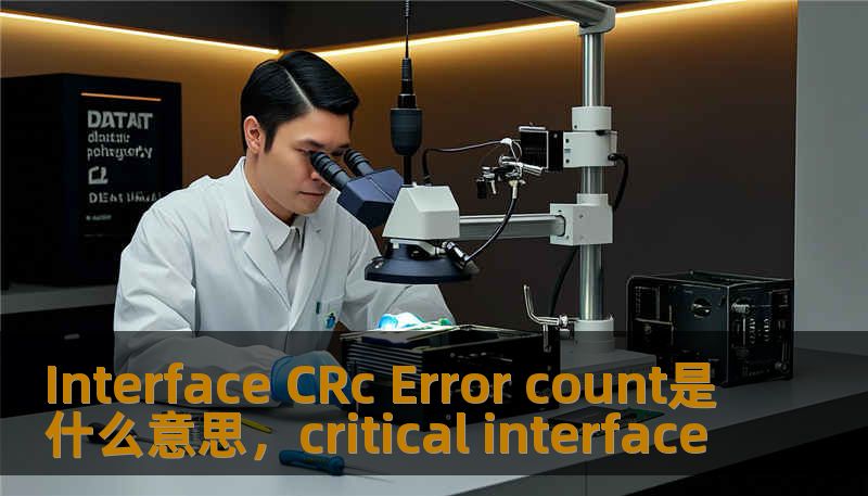Interface CRc Error count是什么意思，critical interface