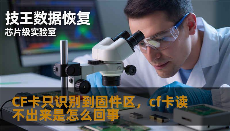 CF卡只识别到固件区，cf卡读不出来是怎么回事